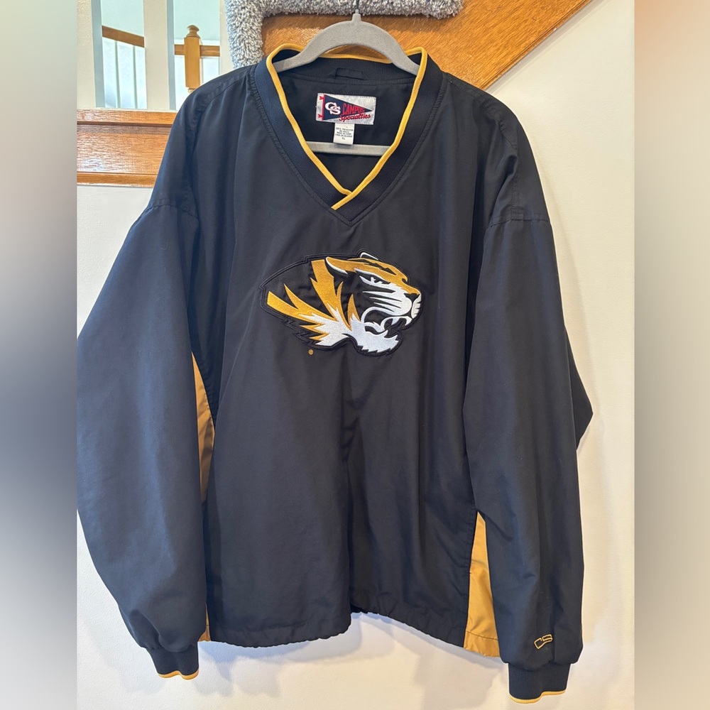 Campus Specialties Mizzou Men’s Windbreaker- XL